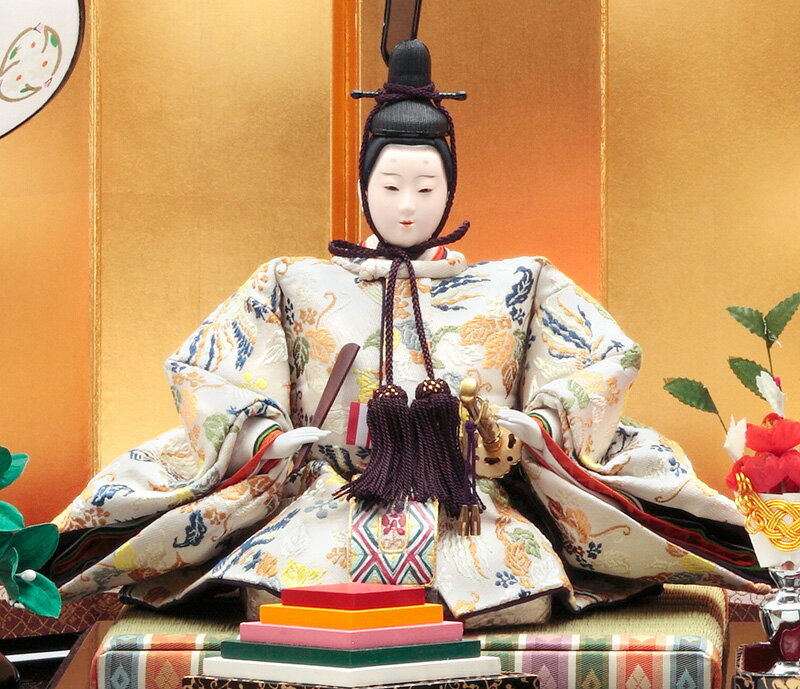 雛人形 久月 ひな人形 雛 平飾り 親王飾り 三宅玄祥作 御雛 正絹 雛人形 久月 ひな人形 雛 平飾り 親王飾り 三宅玄祥作 御雛 正絹