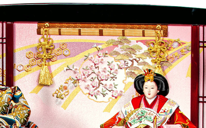 美貴 金襴 九番親王 大三五官女揃
