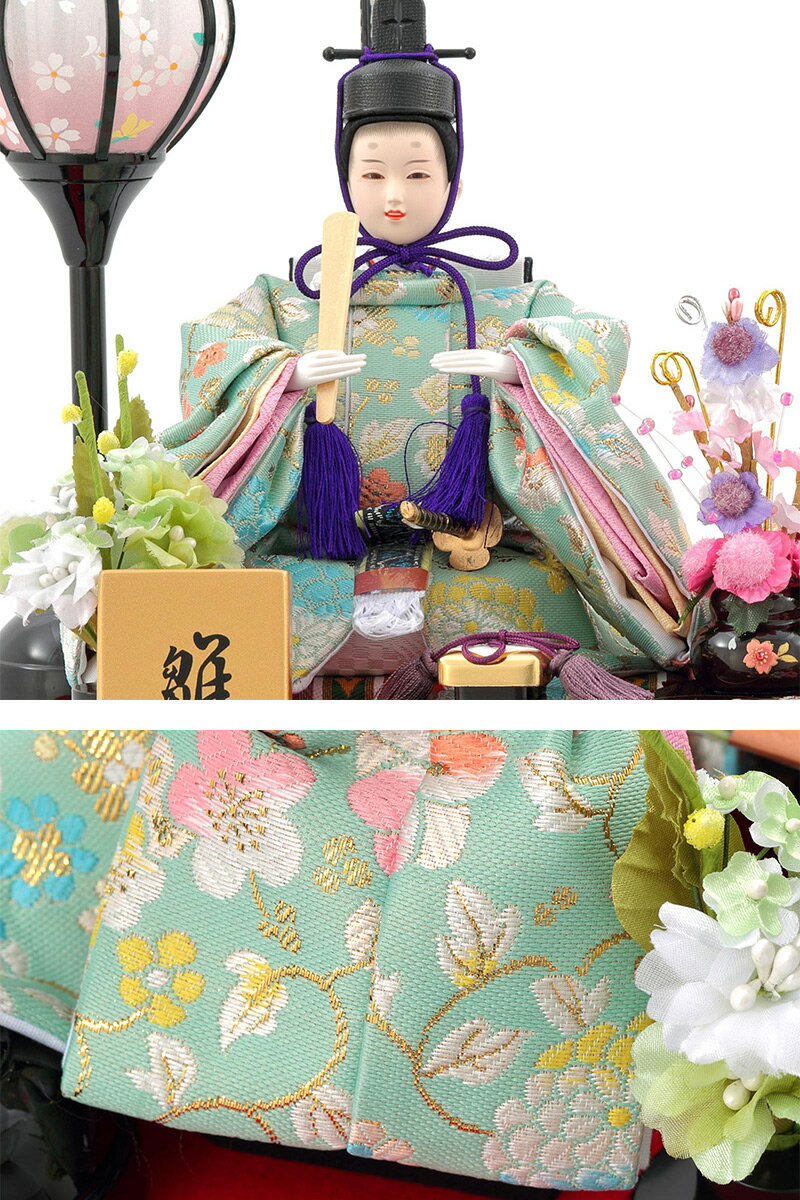 雛人形 コンパクト ひな人形 雛 ケース飾り 親王飾り 清玉作 小 雛人形 コンパクト ひな人形 雛 ケース飾り 親王飾り 清玉作 小