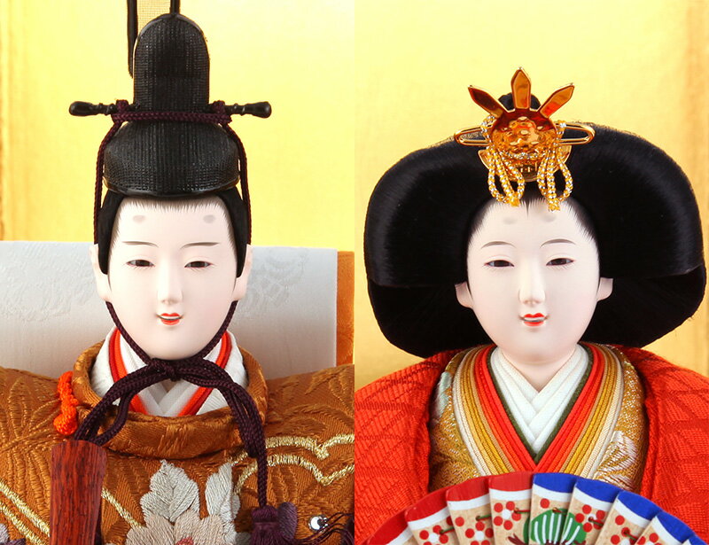 極上仕立 御雛 正絹刺繍 京十番 金沢箔四曲屏風