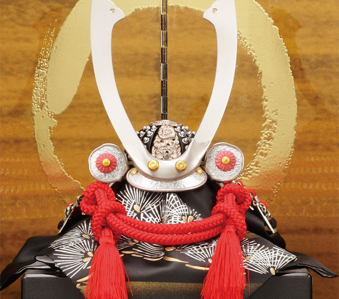 山本寛斎作 日ごま 金輪 8号