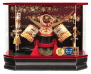 五月人形 上杉謙信 コンパクト 兜ケース飾り 兜飾り 藤翁作 六角光竜 アクリルケース オルゴール付 【2023年度新作】 h055-fn-215-740 早割