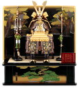 【4/20】早い者勝ちクーポン+P最大16倍育児の日【創業100周年記念SALE】五月人形 久月 鎧平飾り 鎧飾り 高床飾り 利光監製 彫金仁王大鎧 正絹緋縅 ...