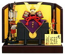 五月人形 久月 兜平飾り 兜飾り 加藤峻厳作 1/4 赤糸縅 貼り合わせ本小札 本鹿韋 【2025年度新作】 h075-k-91165