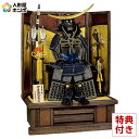 五月人形 豊久 伊達政宗公 着用 鎧平飾り 鎧飾り 出世着付鎧 【2025年度新作】 h075-mo-501495 GG-061