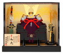 五月人形 吉徳 兜平飾り 兜飾り 小柴鑚穂作 正絹赤絲縅 和紙小札 1/3兜 【2025年度新作】 h075-ys-536326