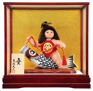 五月人形 吉徳 金太郎 浮世人形 ケース飾り 童 6号 【2023年度新作】 h055-ys-503262 早割