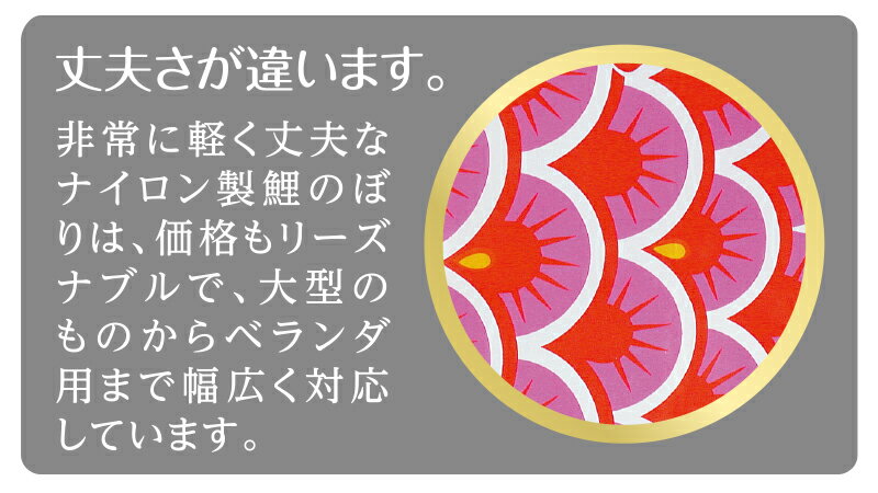 ナイロンスタンダード 五色吹流し