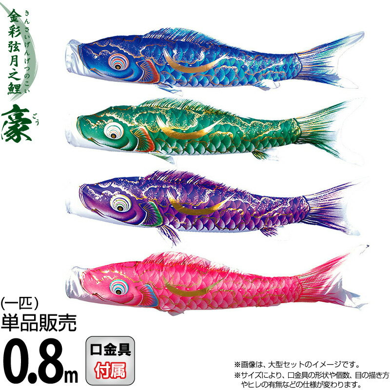 楽天市場】鯉のぼり 単品 豪 0.8mの通販 楽天市場】鯉のぼり 単品 豪 0.8mの通販