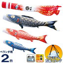 【4/20】早い者勝ちクーポン+P最大16倍育児の日【創業100周年記念SALE】こいのぼり 徳永鯉 鯉のぼり ベランダ用 2m スタンドセット 水袋 真・太陽...