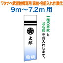 武者絵のぼり ワタナベ 武者幟 0.92×9m〜0.9×7.2m用 家紋一種+名前 家紋・名前入れ作業代 ワタナベ武者幟専用 【2025年度新作】 wtk-mk...