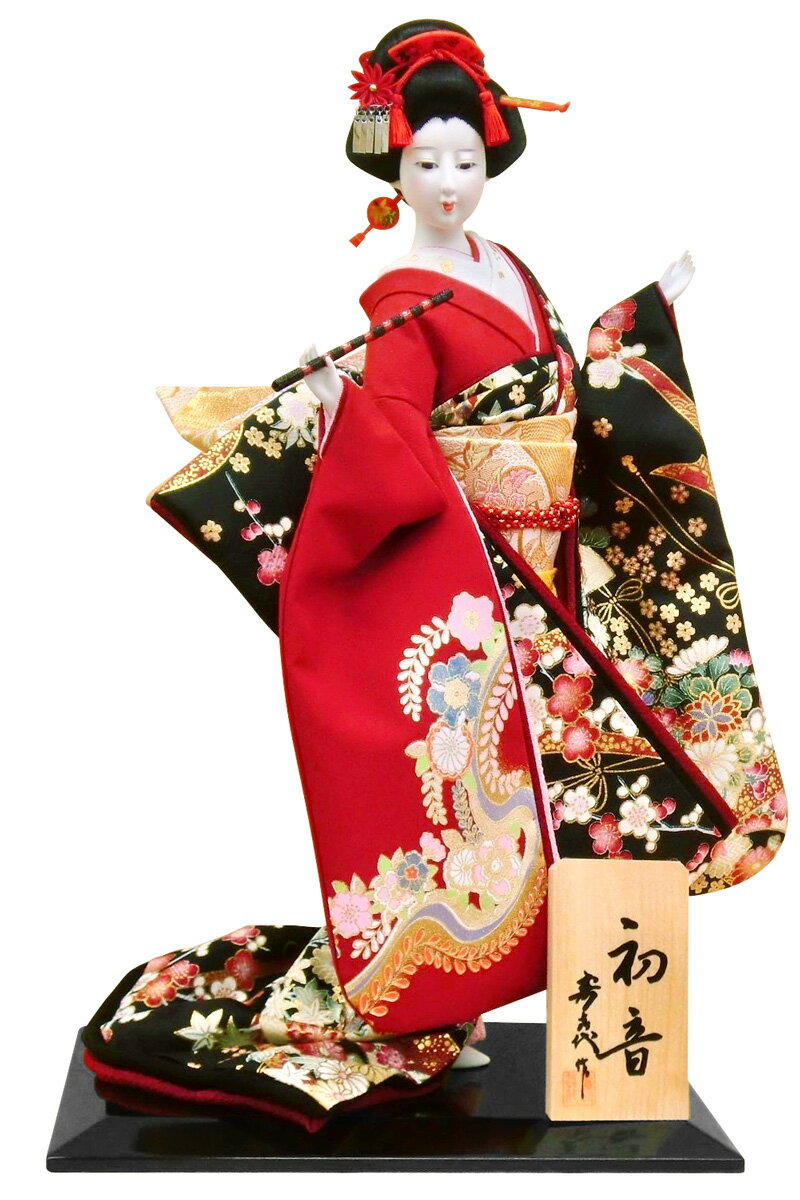 日本人形 尾山人形 人形単品 寿喜代作 初音 金彩 10号 【2025 日本人形 尾山人形 人形単品 寿喜代作 初音 金彩 10号 【2025