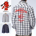 アウトレットセール!!テッドマン 長袖チェックシャツ TEDMANS tchs-100