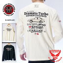 アウトレットセール カミナリモータース 長袖Tシャツ ロンT メンズ KAMINARI kmlt-177