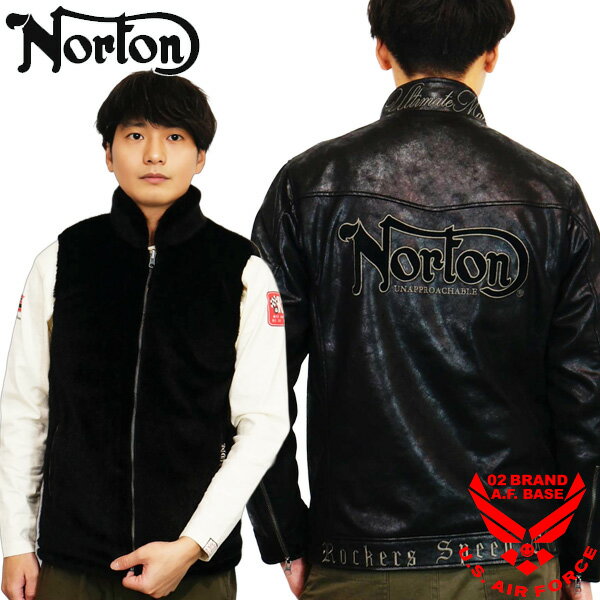 楽天市場】Norton（種類（コート・ジャケット）ライダースジャケット
