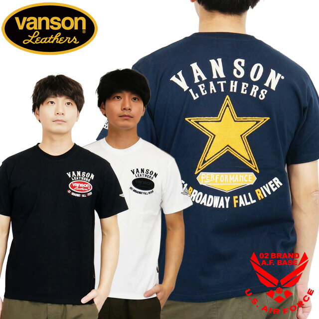 Rakuten - バンソン ワンスター 刺繍 半袖Tシャツ メンズ 新作2026年モデル VANSON nvst-004