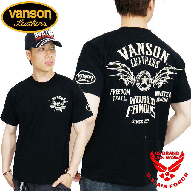 Rakuten - バンソン フライングスター 刺繍 半袖Tシャツ メンズ 新作2026年モデル VANSON nvst-2607