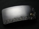 ポイント2倍!!ファーストアローズ K18付 カラ草彫り(半周)バックル LONG FIRST ARROWS アメカジ バイカー ベルト バックル シルバー95...