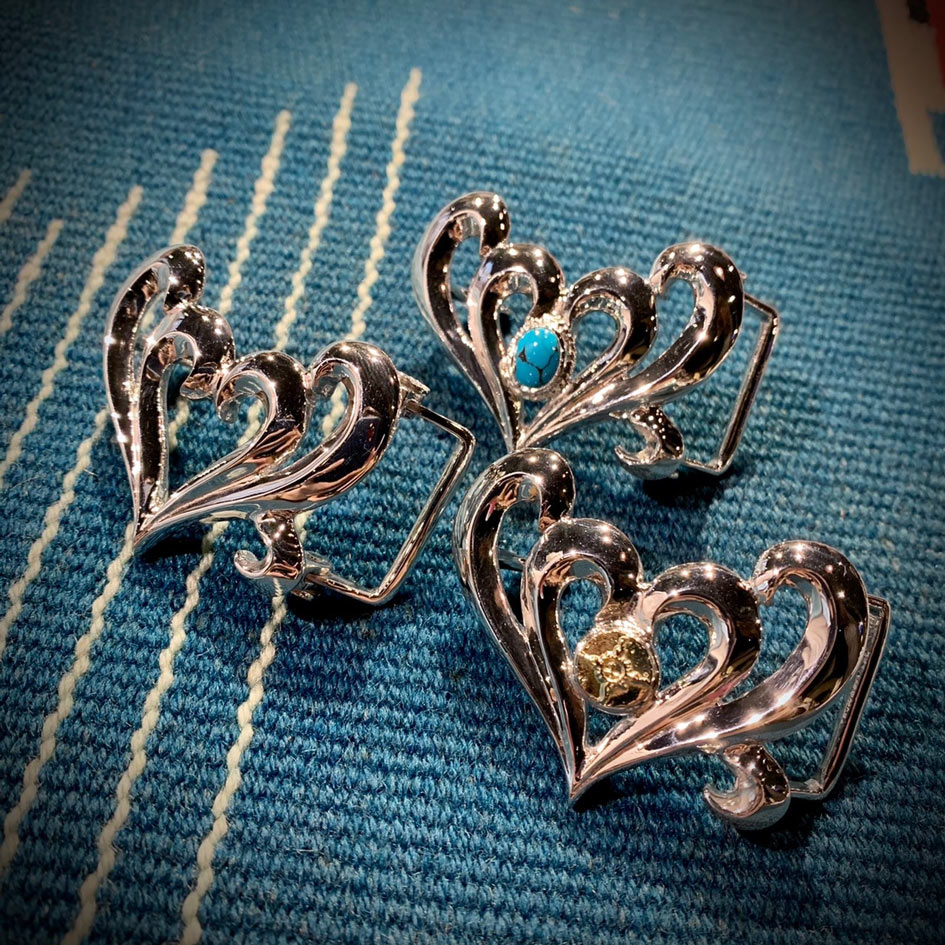 ポイント2倍!!ファーストアローズ アラベスクハートバックル XLサイズ FIRST ARROWS bk-080