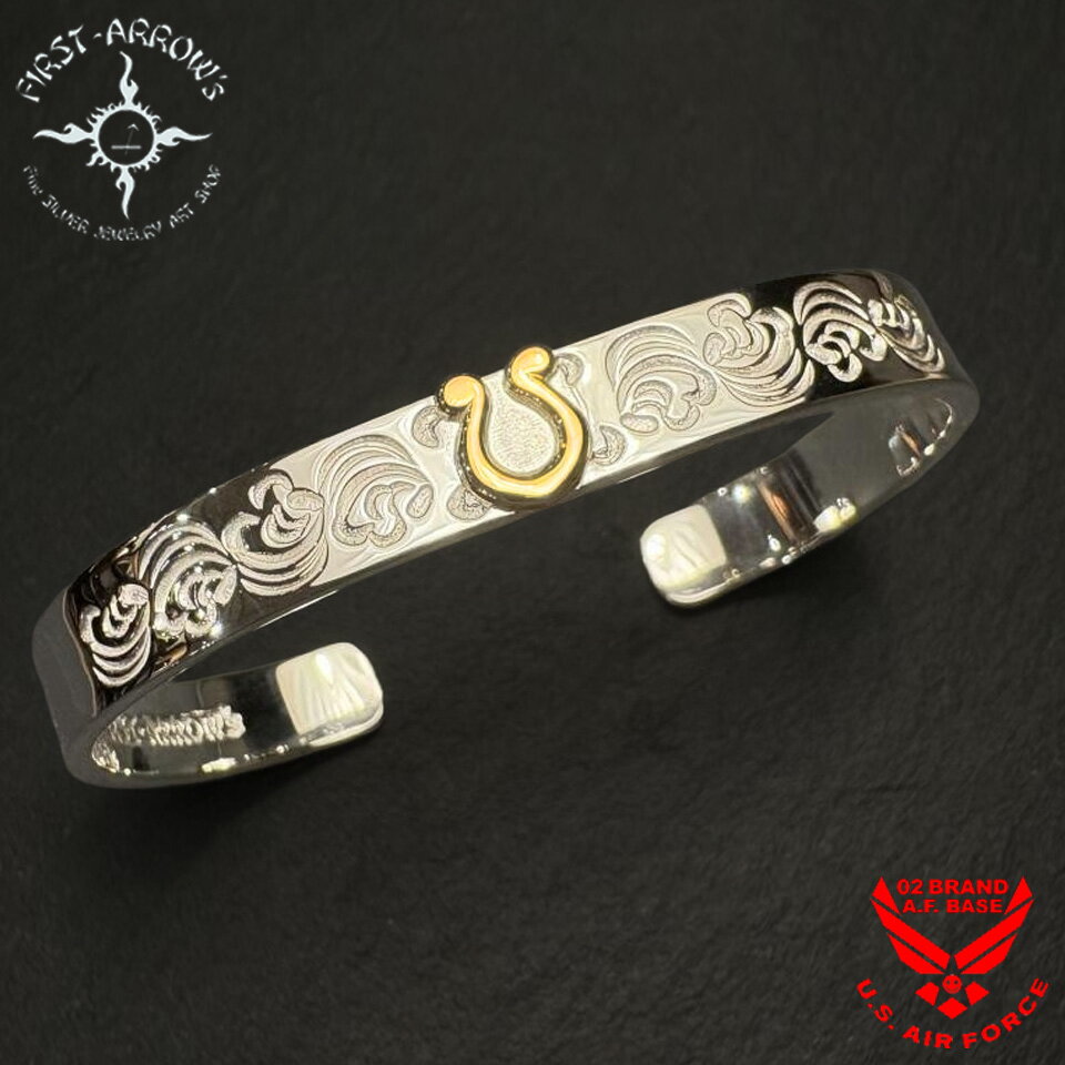 �ݥ����2��!!�ե������ȥ������� K18Horseshoe�� ������Ħ�� 8mm�ץ졼�� �Х󥰥� FIRST ARROWS br-389