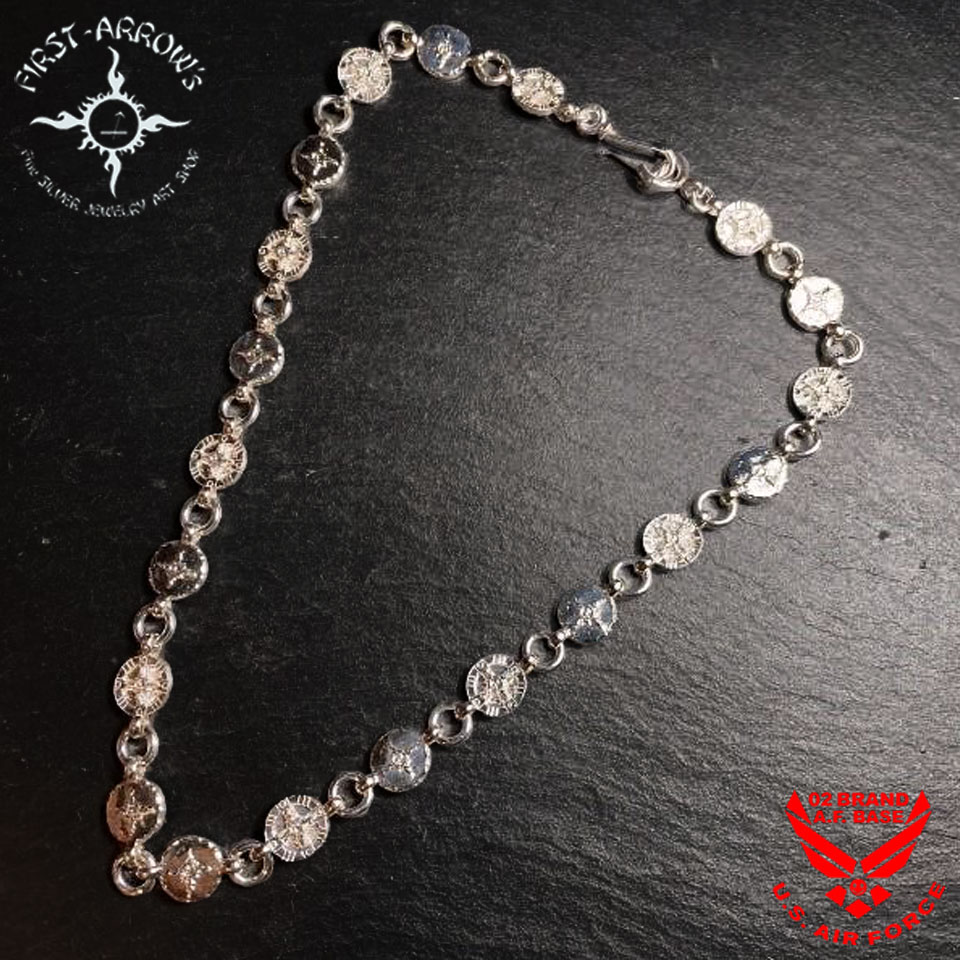 ポイント2倍!!ファーストアローズ メディスンマーク FAメタル チェーン Lサイズ 約51cm FIRST ARROWS o..