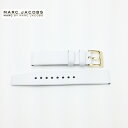 アウトレット品 ※微細傷※ Marc by Marc Jacobs(マークバイ マークジェイコブス) レザーベルト 革ベルト16mm 幅 16ミリ ヘンリー スケルトン HENRY SKELTON MBM1339 MBM1340 正規品 純正品 ホワイト 白色 ゴールド金具 レディース 女性用