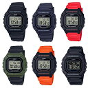 CASIO カシオ ユニセックス スクエア デジタル W218 チープカシオ シンプルでオシャレ 薄い 軽い 簡単操作 腕時計 メンズ レディース キッズ 男性...