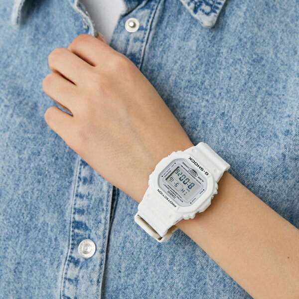 カシオ ジーショック CASIO gshock G-shock 腕時計 スクエアデジタル DW-5600MW-7 MARIN WHITE マリンホワイト スピードモデル 四角 ホワイト 白 ボーイズサイズ ユニセックス メンズ 男性 レディース レディス 女性 時計 夏 ビーチ マリンスポーツ アウトドア