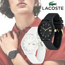 【ラッピング無料】LACOSTE ラコステ L.12.12 腕時計 アナログ レディース キッズ ウォッチ ホワイト 白 ブラック 黒 ミドルサイズ 36mm径 ボーイズサイズ 女性 子供 防水 軽量 2001063 2001064 ギフト プレゼント