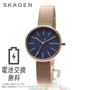 【ラッピング無料】SKAGEN スカーゲン レディース 女性用 腕時計 SKW2593 ネイビー ローズゴールド ブレスレット メッシュベルト ビジネスウォッチ ミニサイズ スモール レディーズウォッチ 時計 アナログ シンプル【母の日ギフト】