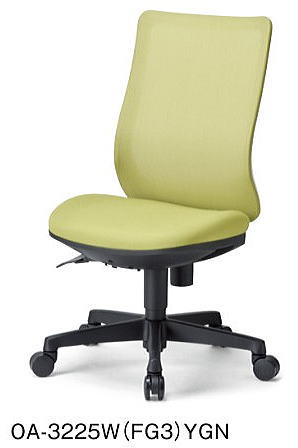 オフィスチェア 肘なしイス アイコ OA-3200シリーズ ハイバック