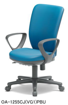 AICO 事務イス サークル肘 ミドルバック OA-1200シリーズ オフィス家具
