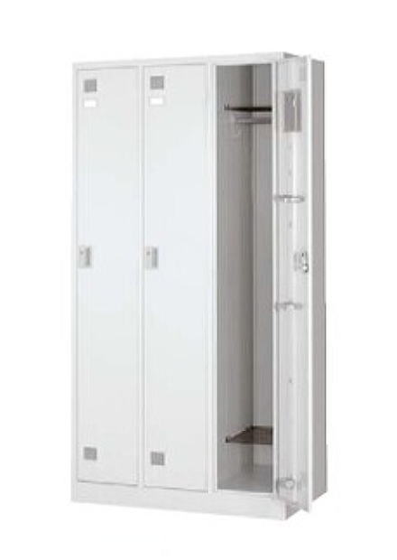 オフィス家具サテライト楽天市場店 【LWロッカー ホワイト】 1人用 6人用 2人用 8人用 3人用 9人用 4人用 12人用 □サイズ W900×D515×H1790mm 1室内寸法：W290×D498×H1689mm 質量：48.0kg □カラー ホワイト □仕 様 本体：スチール製 付属品：ハンガーパイプ、網棚、フック、鏡、ネクタイ掛、傘立、滴受 ※ダイヤル錠タイプに非常解除用ダイヤル検索キーは付属しておりません。 非常解除キーはこちら □商品状態 新品 □コメント 【ご注意ください】 こちらの商品は、誠に申し訳ございませんが、 個人宅への配送は行っておりませんので予めご了承ください。 ご注文時は法人名を必ずご記入いただきますようお願いいたします。 ※メーカー直送品となり、在庫切れの場合もございますので予めご了承ください。 ※原則的に納品は車上でのお渡しとなります。 ※代金引換はご利用できませんので予めご了承くださいませ。 □配送方法 メーカー直送【指定地域】または運送会社【指定地域以外】にて発送いたします。 下記をご確認ください。 【指定地域】 東京・神奈川・埼玉・千葉：2,200円(税込) ※配送可能な地域であっても一部対応できない地域がございます。 詳しい配送可能地域に関しましてはお問合せください。 【指定地域以外】 「容積M 260サイズ」のクラスにて発送いたします。下記の料金表をご覧ください。 ※ご注文頂きますと、ただ今配送料が2,200円に設定されておりますが、 配送地域に修正した金額を後ほどお知らせいたします。 【送料料金表】 【注意事項】ご注文前にご一読ください ※基本的にドライバー1名での配送となります。 ※商品により車上でのお渡しとなります。その場合、搬入はお客様自身でお願いいたします。 ※建物の前にトラックが入れない場合は、入れる所までのお渡しとなります。 ※「代金引換」をご利用いただけない商品がございます。代引き発送をご利用いただけない商品を、 ご購入いただいた場合、お支払方法の変更をご案内いたしますので、予めご了承くださいませ。 ※離島地域は別途費用がかかります。 ※配送に関しまして、ご不明な点がある場合は、事前にお問合せください。 楽天市場：オフィス家具サテライト