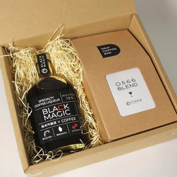 コーヒーリキュール ドリップコーヒー 【BLACK MAGIC +DRIPBAG 0566ブレンド】コーヒー ギフト ギフト..