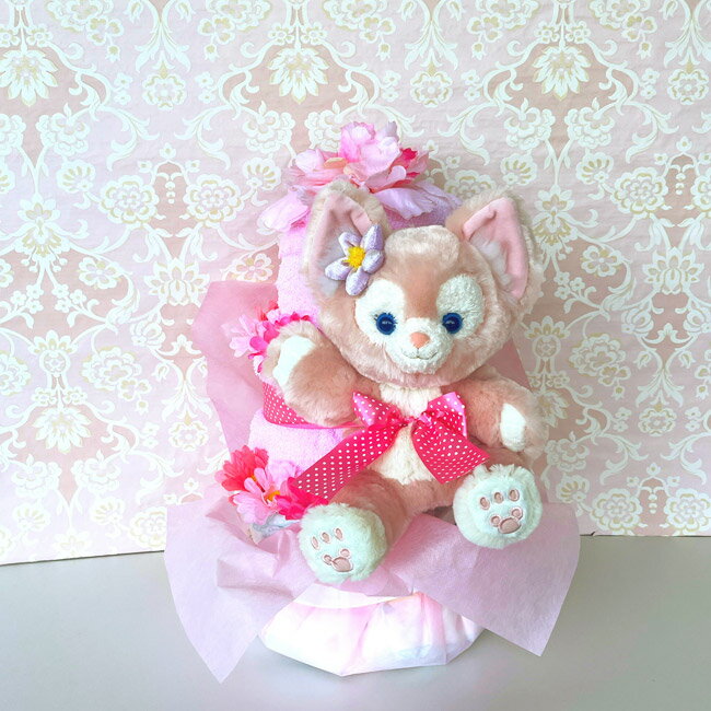 【おむつケーキ リーナベル パペット】 ディズニー 出産祝い ディズニーシー限定商...