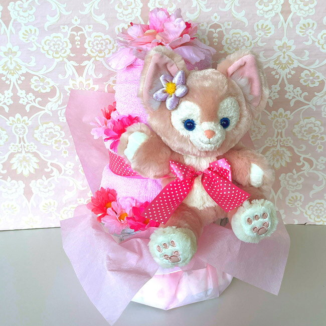 【おむつケーキ リーナベル パペット】 ディズニー 出産祝い ディズニーシー限定商...