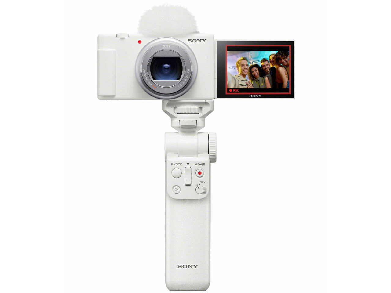 SONY VLOGCAM ZV-1M2G シューティンググリップキット [ホワイト]【お取り寄せ（2週から3週間程度での入荷、発送）】