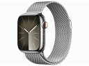 アップルウォッチ スマートウォッチ（売れ筋ランキング） Apple Watch Series9 セルラー 41mm MRJ43J/A [シルバーミラネーゼループ]【お取り寄せ（10営業日から2週間半程度）での入荷、発送】