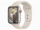 アップルウォッチ スマートウォッチ（売れ筋ランキング） Apple Watch Series9 セルラー 45mm MRM93J/A [スターライトスポーツバンド M/L]【お取り寄せ（10営業日から2週間半程度）での入荷、発送】