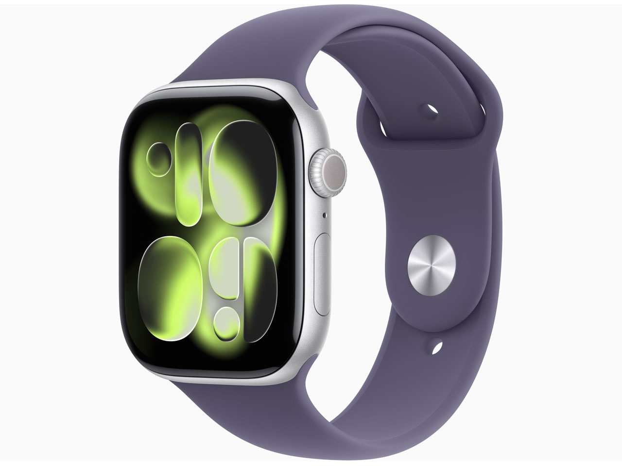 樂天商城 - Apple Watch Series11 GPS 46mm MEV94J/A SL パープルフォグスポーツバンド S/M【お取り寄せ（1週間から10営業日程度）での入荷、発送】