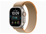 Apple Watch Ultra 4 (GPS + Cellularモデル) - 49mmナチュラルチタニウムケースとサンドトレイルループ - M/L