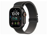 Apple Watch Ultra 4 (GPS + Cellularモデル) - 49mmブラックチタニウムケースとブラックチタニウムミラネーゼループ - S