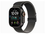 Apple Watch Ultra 4 (GPS + Cellularモデル) - 49mmブラックチタニウムケースとブラックチタニウムミラネーゼループ - L