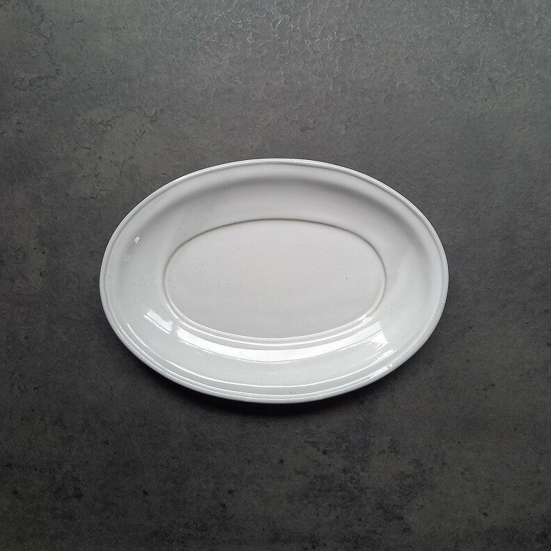  白いお皿 楕円皿 カフェ食器 ケーキ皿 デザート おやつ皿 副菜 おかず皿 ナチュラル 洋食器 料理教室 結婚祝い 新築祝い 飲食店 開業準備 白いお皿 食洗機対応 電子レンジ対応