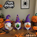 【スーパーSALE★限定100円OFF配布中!】ハロウィン 飾り 人形 ガーデンノーム像 魔法使 3点入り ヤードガーデンノーム 樹脂製 オーナメント 装飾品 テーブル 玄関 窓辺 ガーデン 屋内 屋外 装飾用 プレゼント ペア 贈り物 インテリア ハロウィン雰囲気抜群 ギフト