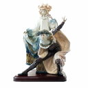 LLADRO リアドロ リヤドロ ベネチアン カーニバル 01001816 バレエ ダンス フィギュリン 陶磁器人形 西洋工芸 難有 折れ欠け有 磁器 人形 コレクション インテリア【中古】 JA-16726