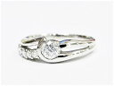 リング ダイヤモンド Dルース0.30ct メレD0.140ct Pt900 指輪 メレダイヤ デザインリング プラチナ 宝石 ジュエリー 総重量4.3g 約8号【中古】JA-15862(4)