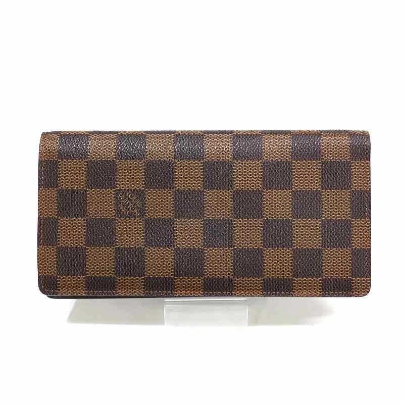 LOUIS VUITTON ルイヴィトン ポルトフォイユ ブラザ N60017 長財布 ダミエ【中古】JA-18089