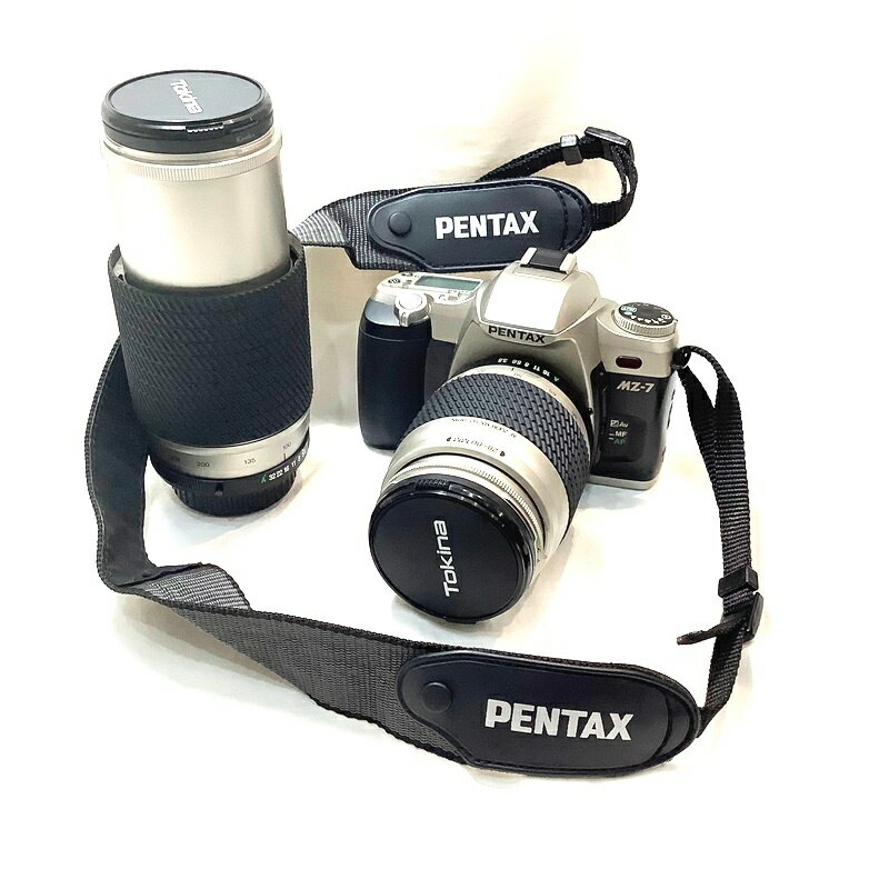 【ジャンク販売　AOSTAカメラバッグ付き】ペンタックス PENTAX MZ-7 一眼レフフィルムカ ...