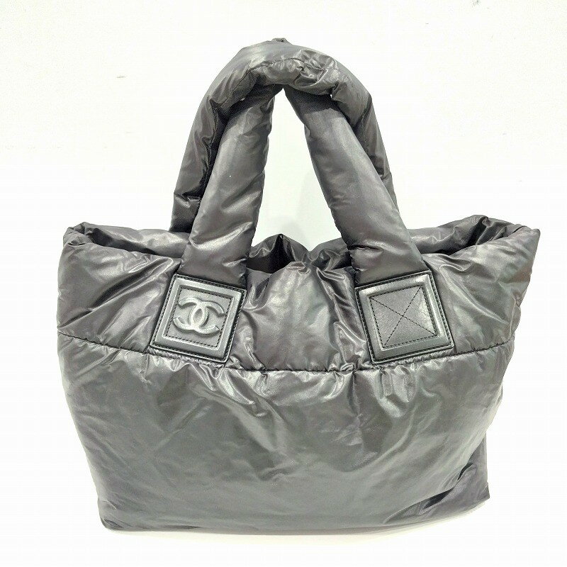 【中古】シャネルCHANELナイロ...